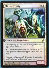 Mirror Entity FOIL Lorwyn NM White Rare MAGIC MTG CARD (ID# 223005) ABUGames