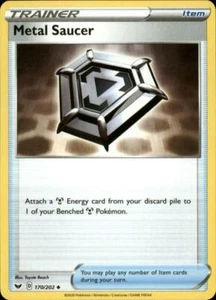 (SWSH01-170) Metall Untertasse (U) Pokemon Schwert & Schild Karte # 170 - Bild 1 von 1