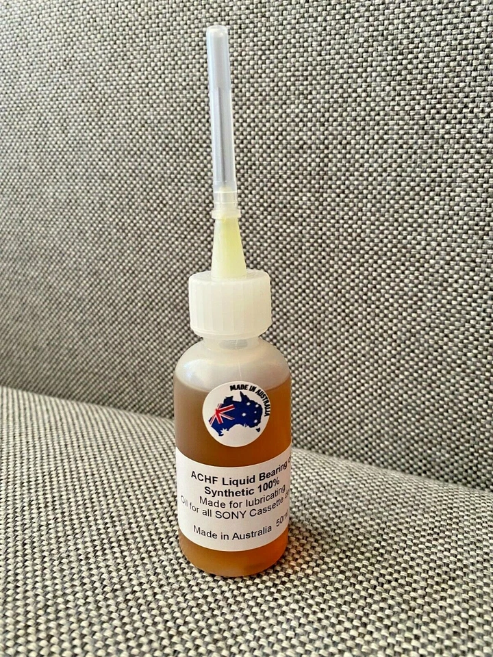 ACHF Liquid Bearing Oil 100% Synthetic For SONY Tape Decks 50ml bottle - image 1 of 1