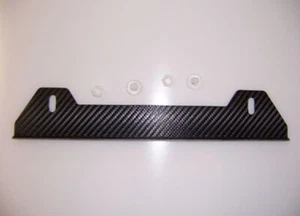  ALETTONE -spoiler Carrozzeria RC 1/8 GT-Rally  carbon +viti - Picture 1 of 1