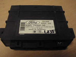 Central locking & remote alarm control ECU - Ford Mondeo 92-94 93BG15K600GB - Picture 1 of 1