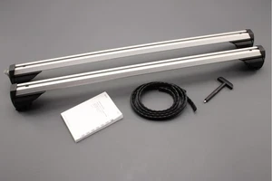 Genuine Audi A6 S6 RS6 Avant C8 2019-on accessory roof bars 4K9071151L - Picture 1 of 8