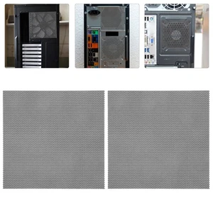 10 Piezas Filtro Ventilador de Computadora Cubierta de Polvo Red Host Cubierta Parrillas - Imagen 1 de 12