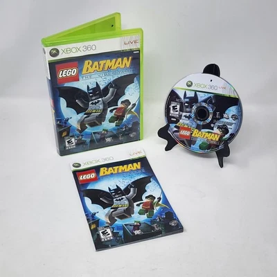 LEGO Batman The Videogame (Microsoft Xbox 360) CIB Complete - TESTED - Image 1 of 4