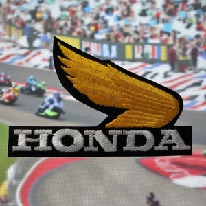 Vintage 70er-80er Jahre Honda Patch Gold Wing Motorrad Biker neuwertig - Bild 1 von 3