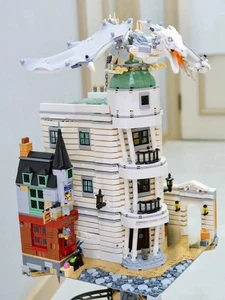 *NEU* 76417 MOC Gringotts Wizarding Bank Edition Bausteine 4801 Teile ABS Kit - Bild 1 von 6