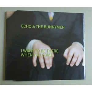 ECHO AND THE BUNNYMEN I WANT TO BE THERE WHEN YOU COME(LOCDP 399) CD SINGLE wit - Picture 1 of 1