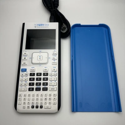 Texas Instruments TI-nspire CX II Graphing Calculator with Slide Cover Working - Image 1 of 4