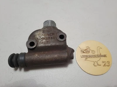 58-79 Harley Davidson Shovelhead Panhead Wagner Lockheed Master Cylinder FE24119 - Image 1 of 4