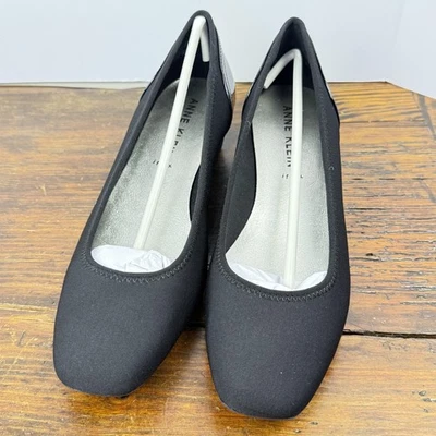 Anne Klein Shoes Womens Size 10 Black AKWISHER2 Wedge Heel Pumps Comfort - Image 1 of 4