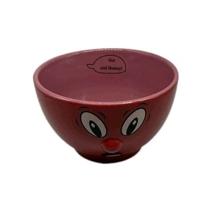 Atico International Smiley Gesicht Becher Schale rot 3D Nase - Bild 1 von 4