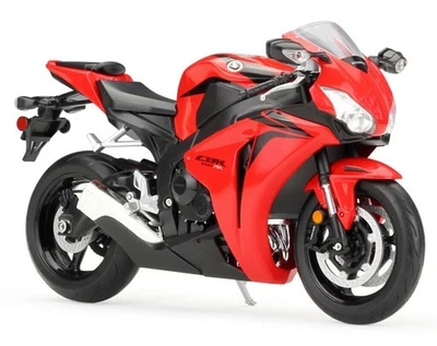 GB WELLY 1:10 Red CBR1000 RR Sports Racing Model Collect Metal Motorcycle - Image 1 of 4