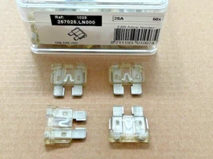 50 Stück Sicherung PKW 257025.LN000 - 8711193010074 - weiß - 25A - 32V - Picture 1 of 1
