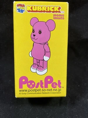 Редкий Medicom Be@rbrick Bearbrick 100% Post Pet - Momo iMouto - НОВЫЙ ПРОДАВЕЦ ИЗ США!! - Изображение 1 из 4