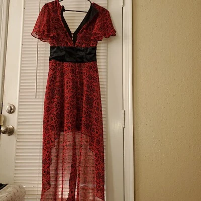 Nuevo con etiquetas Vestido Blanco Nieves Alto-Bajo Mujer XS Foto 1 de 4