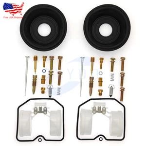 For KAWASAKI EX250 Ninja 250R 2001-2012 2X Carburetor Repair Kit Diaphragm Float - Picture 1 of 6