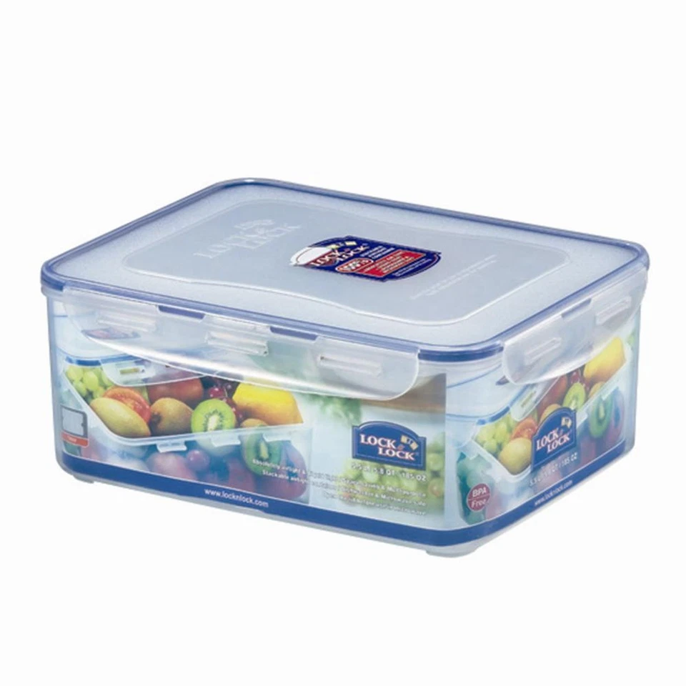 Contenitore Per Alimenti Rectangolare Lock&lock 5,5L Contenitori Per La Cucina - Immagine 1 di 1