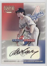 2001 Donruss Signature Series Team Trademarks /182 Steve Garvey Auto