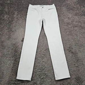 Joes Jeans Mens 32 (31x33) White Straight Leg Slim Fit Mid Rise Denim Stretch - Picture 1 of 14