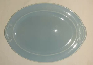 Taylor Smith Taylor LuRay Lu Ray Pastel Blue Platter 13 1/2"X 9 3/4"  - Picture 1 of 3