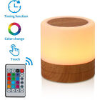 Baby Night Light Led Touch Bedside Table Night Lamp Dimmable Usb Rechargeable