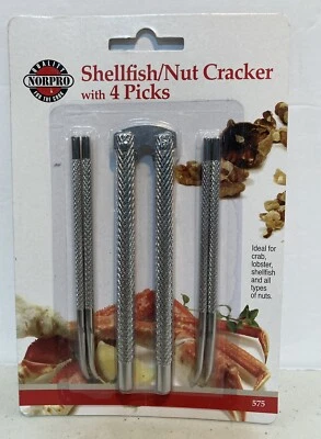 Mariscos/Cascanueces con 4 selecciones de NORPRO-Item #575 para cangrejo, langosta, nueces Foto 1 de 4
