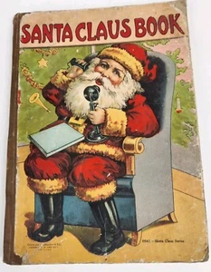 Rare Antique Santa Claus Book Charles E Graham & Co C.1900s Hardcover - Imagen 1 de 22