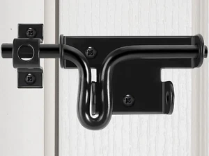 Door Lock Bolt Gate Latch - Heavy Duty Fence Slide Latches Outdoor Doors Latches - Picture 1 of 12
