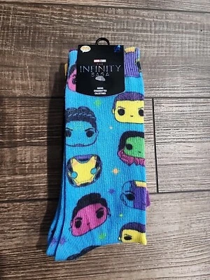 WOW! Funko Pop Marvel The Infinity Saga Neon paquete de 3 calcetines para mujer Foto 1 de 4