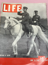Life Magazine June 10 1940 Emperor Hirohito of Japan WWII Articles Great Ads