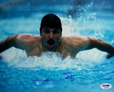 Mark Spitz Signed 8x10 Photo Olympic Swimmer PSA T48203 - Image 1 of 2