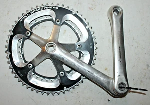 Shimano 600 Tri-Color Crankset FC-6400 BCD130mm 53/39t 172.5mm Fast USA Shipper - Picture 1 of 12