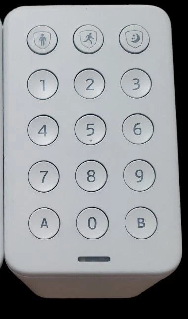 Xfinity XHK1-UE Security Alarm Keypad - White Home Security w/ Backplate TESTED - Image 1 of 1