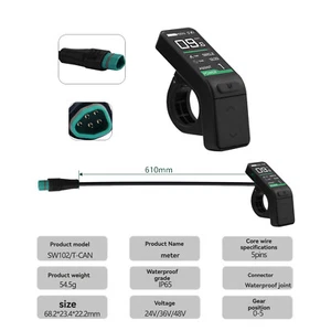 Ebike SW102/T Display CAN Protocol for Bafang M410 M500 M510 M600 M560 M800 M820 - Picture 1 of 8