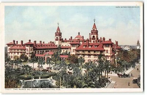 The Ponce de Leon, St. Augustine, Florida - c1920 Phostint Postcard - Bild 1 von 2