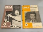 Lot de magazines vintage 1960 OPERA REVOLUTIONARIA Che Guevara Fidel Castro