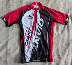GIANT Cycling Jersey Mens Medium Red White Black MTB Bicycle - Picture 1 of 5