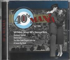 40's Mania - CD - Rosemary Squires Dennis Lots Al Saxon .. - VGC