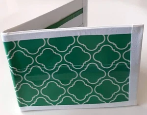 Billetera de pato con cinta adhesiva plegable de azulejo esmeralda - Imagen 1 de 2