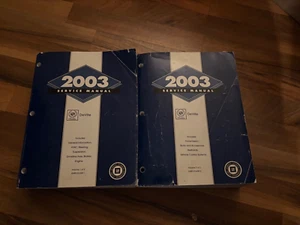 2003 CADILLAC DEVILLE Shop Repair Service Manual Set (2)_DHS DTS_Workshop_OEM - Picture 1 of 4