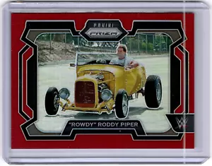 "Rowdy" Roddy Piper 2024 Panini Prizm Red Prizm #57 WWE Legends #190/299 - Picture 1 of 2