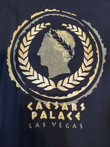 Vtg Caesars Palace T-Shirt Las Vegas XL Puff Paint EUC Gambling Entertainment - Picture 1 of 6