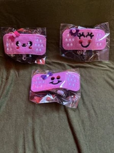 (3) Badge Reel Pink Bandaid Nurse Doctor Name Tag Holder with Clip Coworker Gift - Picture 1 of 4