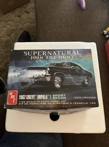 AMT 1:25 Scale Model Kit. 1967 Chevy Impala From "The Supernatural" Brand New - Picture 1 of 14