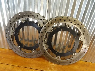 09-17 DISCOS ROTORES FRENO DELANTERO YAMAHA FZ6R 20S-2581T-00-00 Foto 1 de 4
