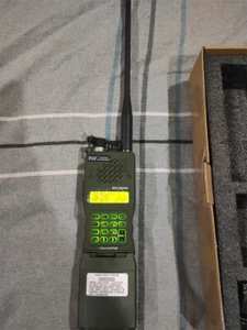 TRI AN/PRC-152 12,6 V 15 W RADIO MULTIBANDA MBITR Walkie Talkie Portatile UHF VHF - Foto 1 di 13