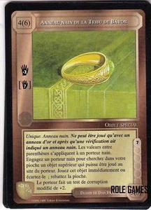 MIDDLE EARTH LES SORCIERS R ANNEAU NAIN TRIBU DE BAVOR - Imagen 1 de 1