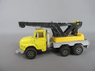 C485 Vintage 1983 Majorette 3026 Francia Ford Louisville Camion Gialla 1:60 - Immagine 1 di 4