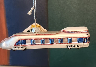 EE. UU. NASA Transbordador Espacial-Kurt Adler Gemas Nobles Vidrio Adorno de Navidad-KA555-NB1758 Foto 1 de 2