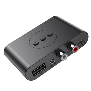 Receptor de música B21 5.2 Bluetooth NFC con reproducción USB para manos libres de coche - Imagen 1 de 15